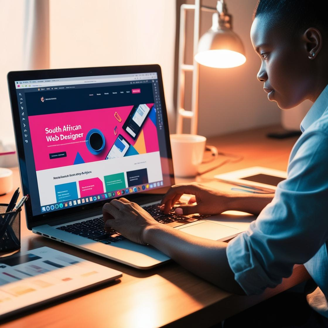 programmer creates homepage in gauteng